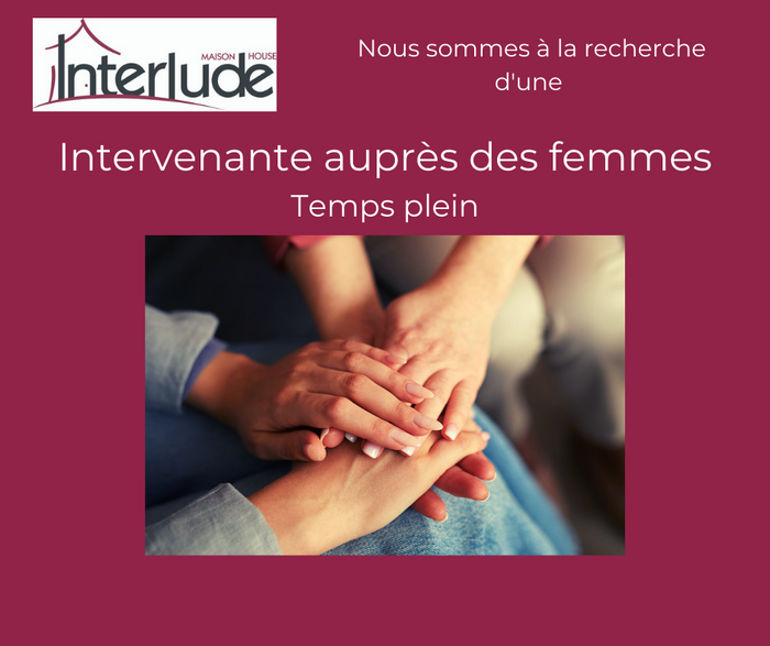 Intervenante auprès des femmes - Temps plein